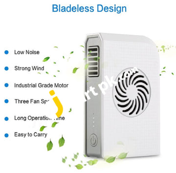 Skyocean Small Personal Fan With 6000Mah Power Bank Mini Usb Desk - Imported From Uk